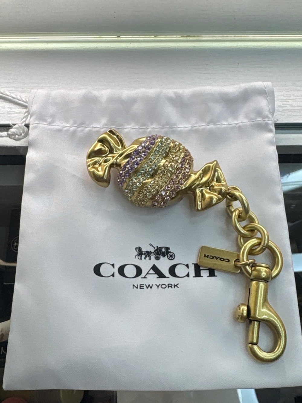 Coach candy charm
